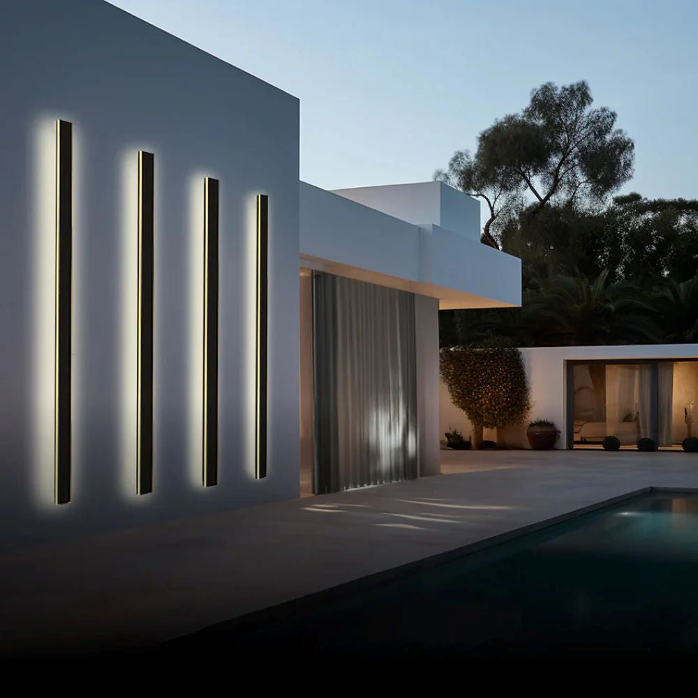 Silex Linear LED Outdoor Wall Light IP65 Waterproof