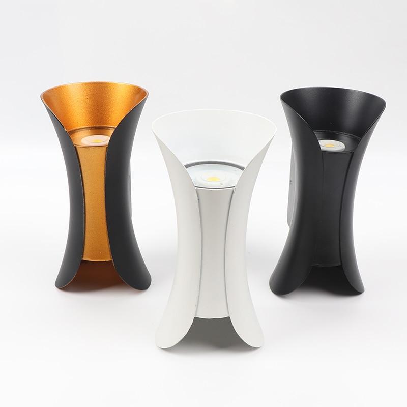 Outdoor LED Up & Down Wall Light – Curved IP65 Waterproof