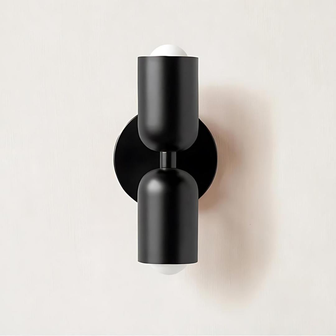 Colour Block Capsule Wall Light