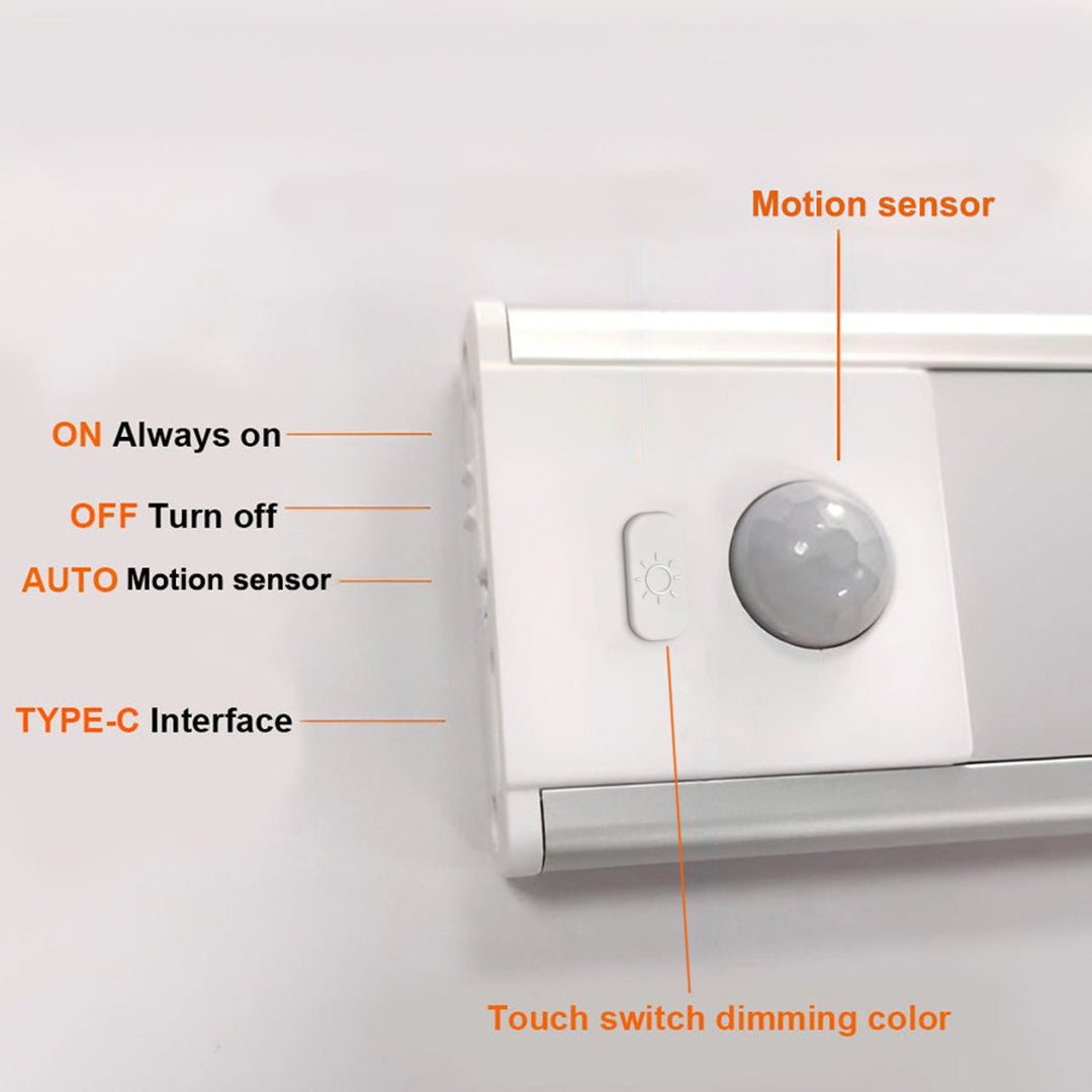 Rechargeable Motion Sensor LED Under Cabinet Light