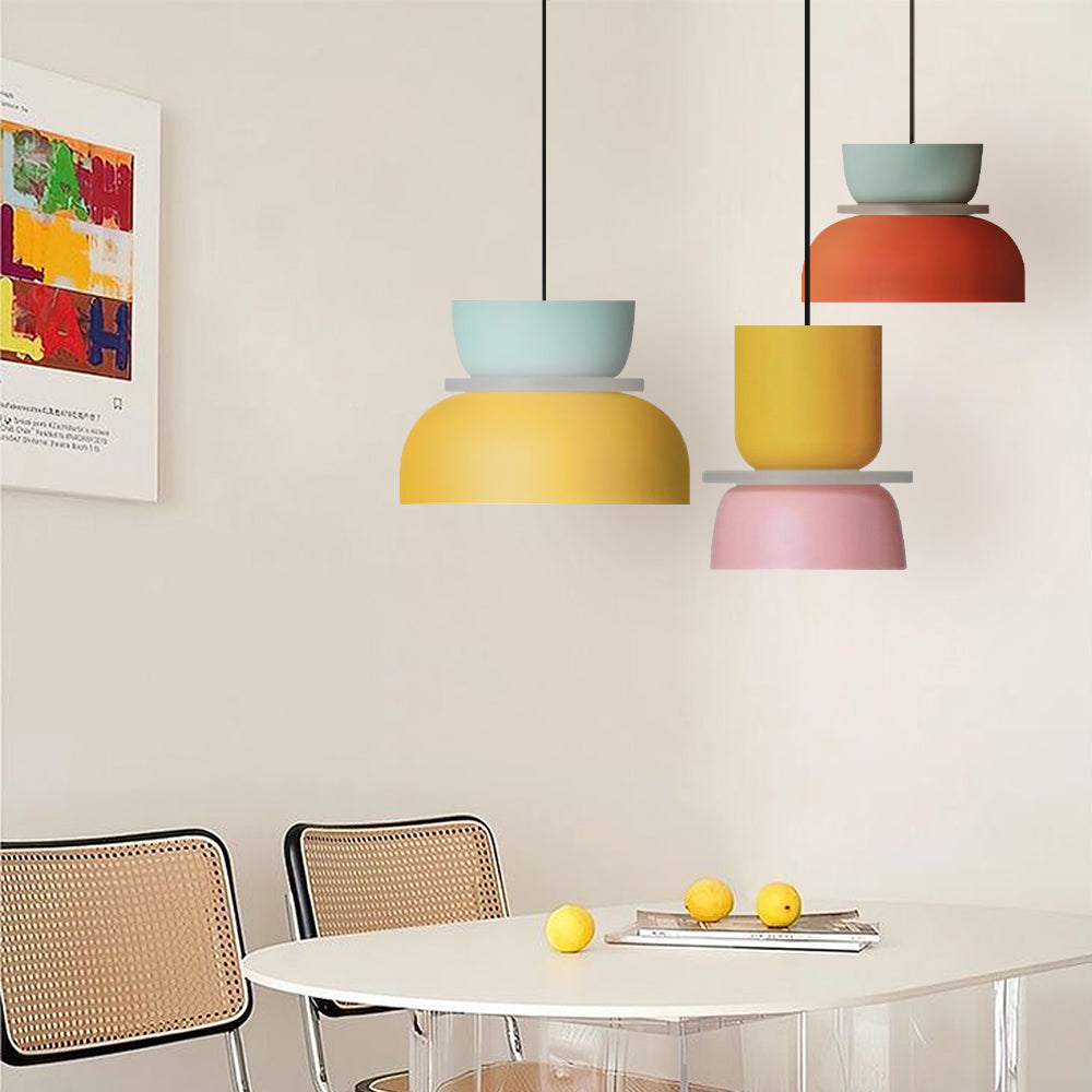 Nordic Colour Block Pendant Light