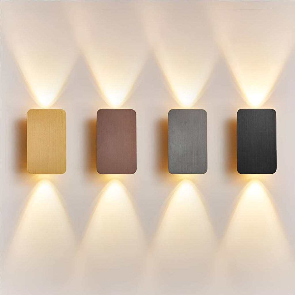 Minimalist Up & Down Aluminium Wall Light