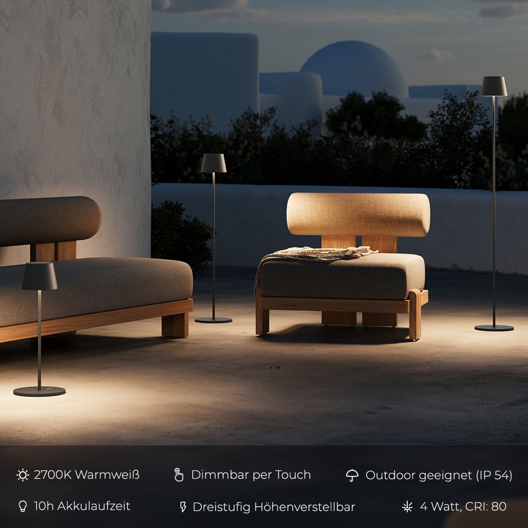 Modern Minimalist Floor Lamp – Slim Metal Standing Light