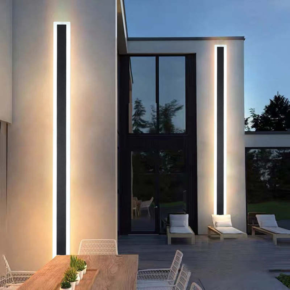 Vynn Linear LED Outdoor Wall Light IP65 Waterproof