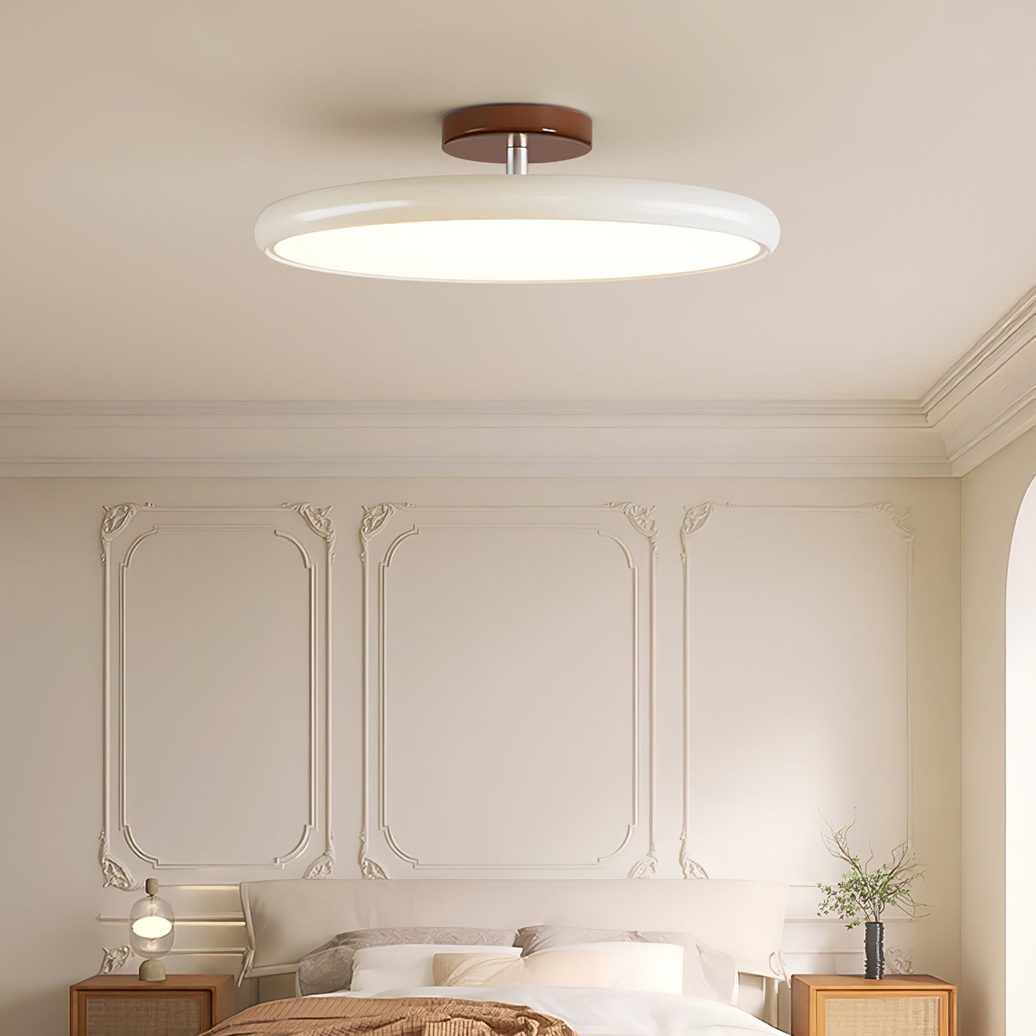 Fyne Modern Flush Mount Ceiling Light LED