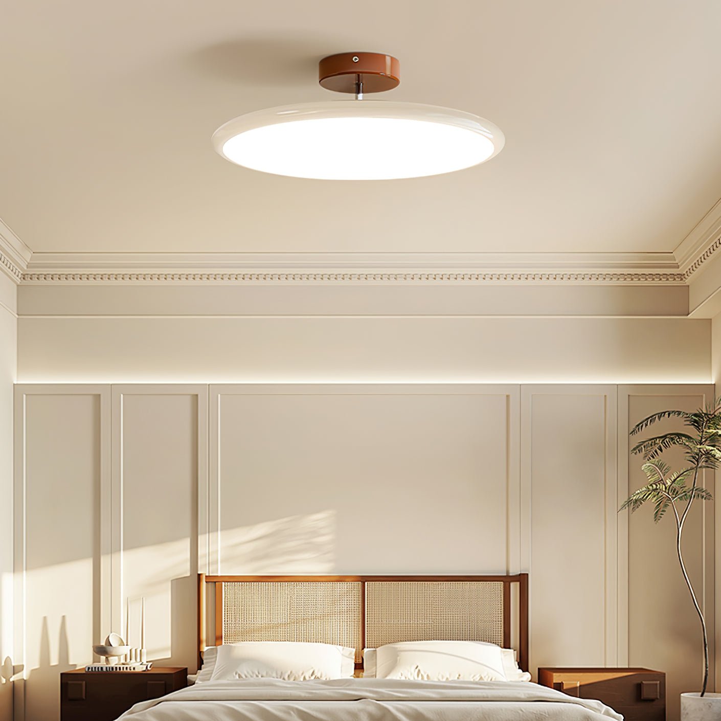 Fyne Modern Flush Mount Ceiling Light LED