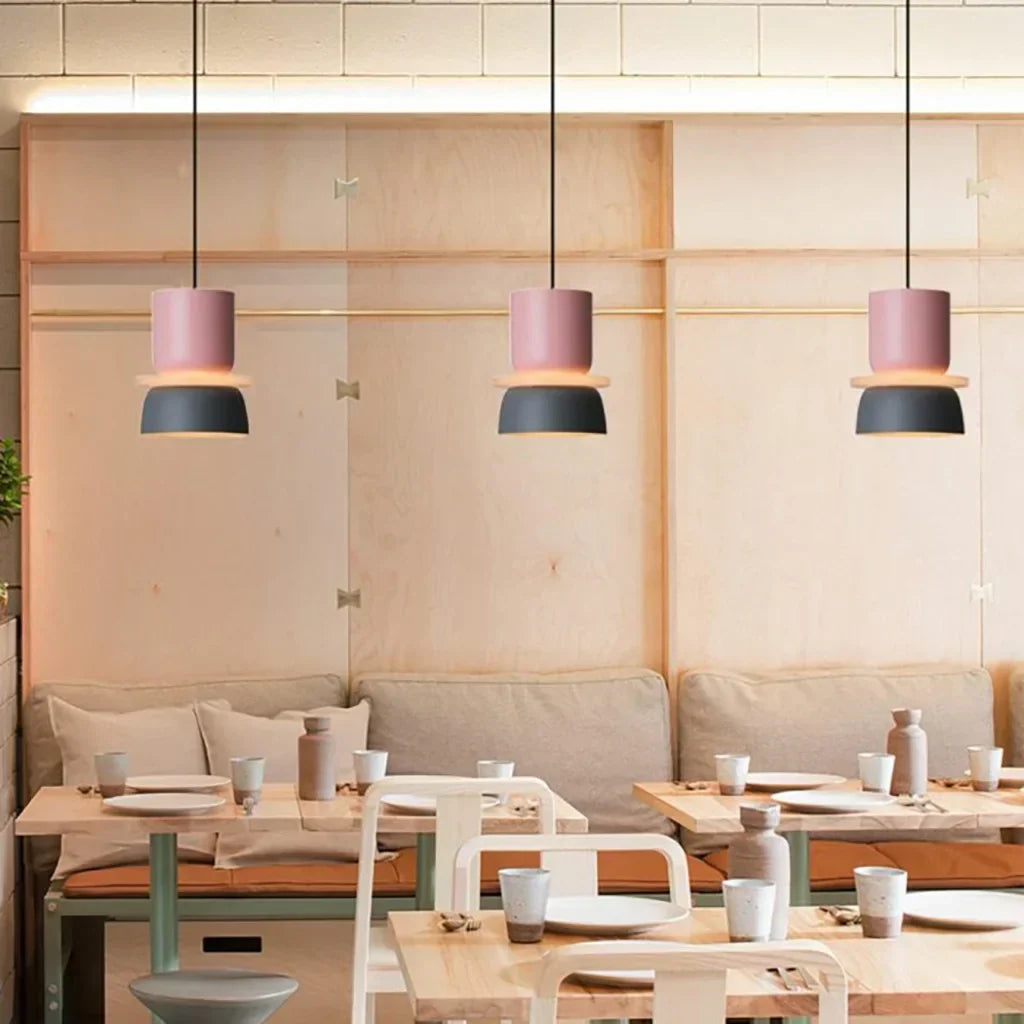 Nordic Colour Block Pendant Light