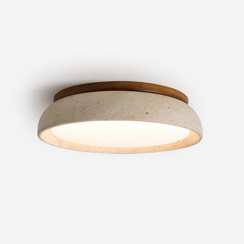 Kloris Travertine Ceiling Light Flush Mount LED