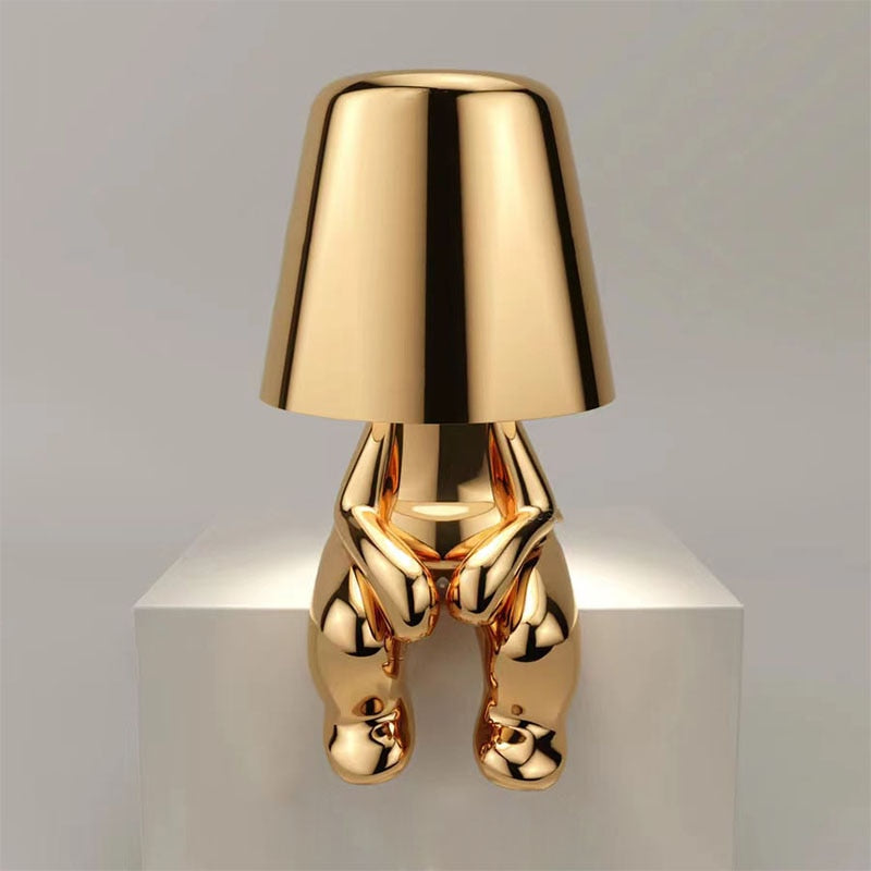 Sculptural Figure Table Lamp