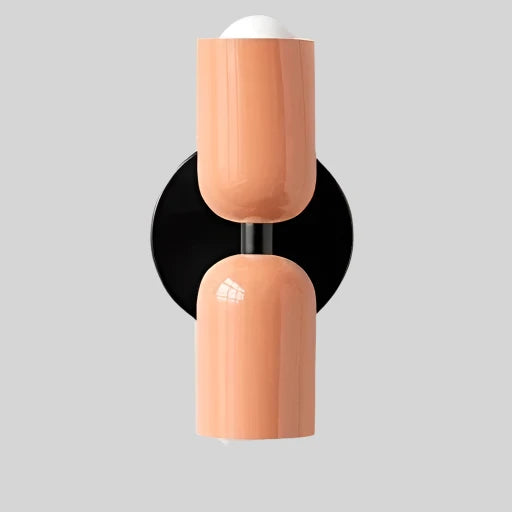 Colour Block Capsule Wall Light