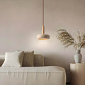 Travertine Stone Pendant Light – Modern Minimalist Hanging Lamp