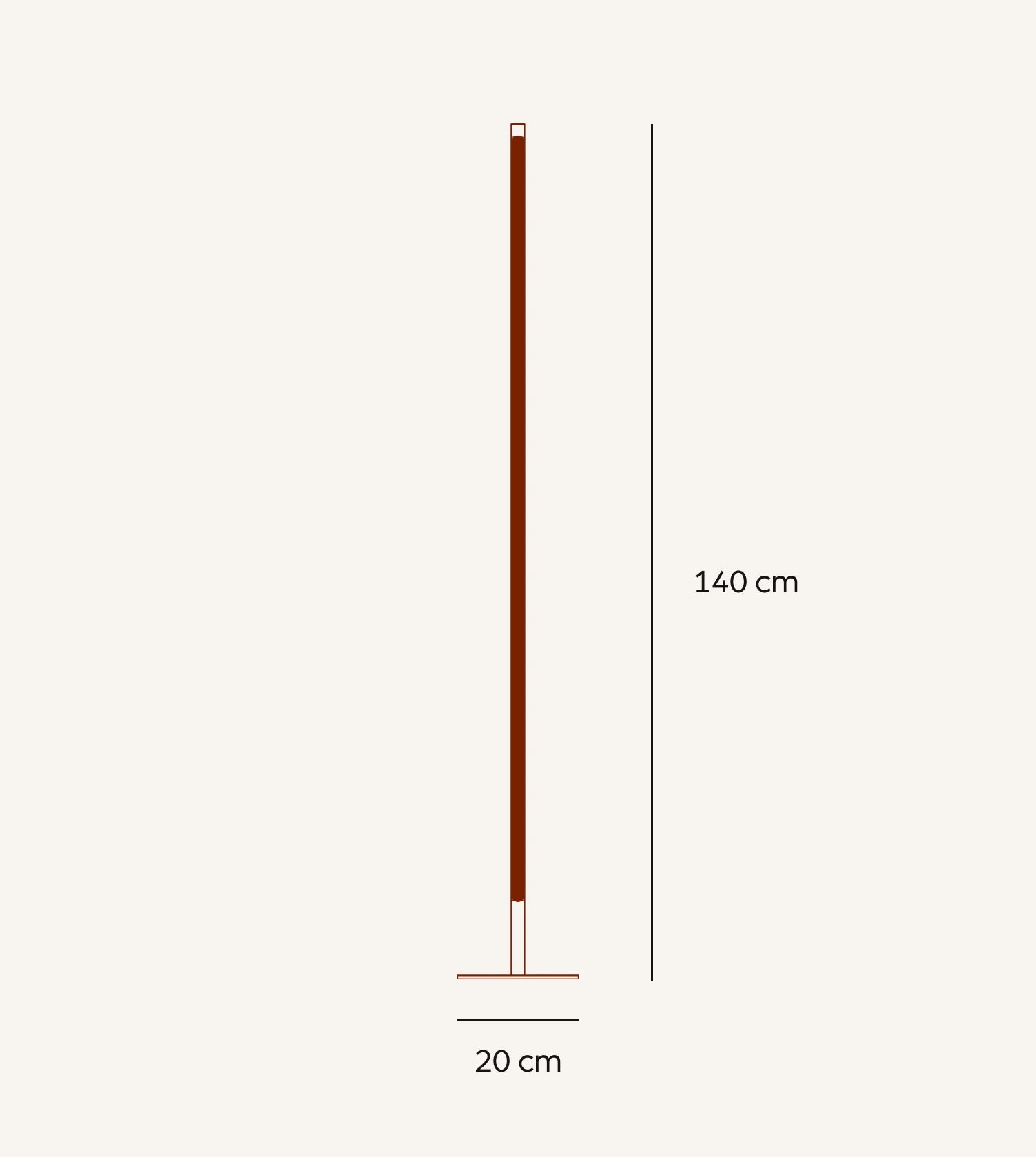 Modern Slim LED Floor Lamp – Minimalist Linear Standing Light for Living Rooms