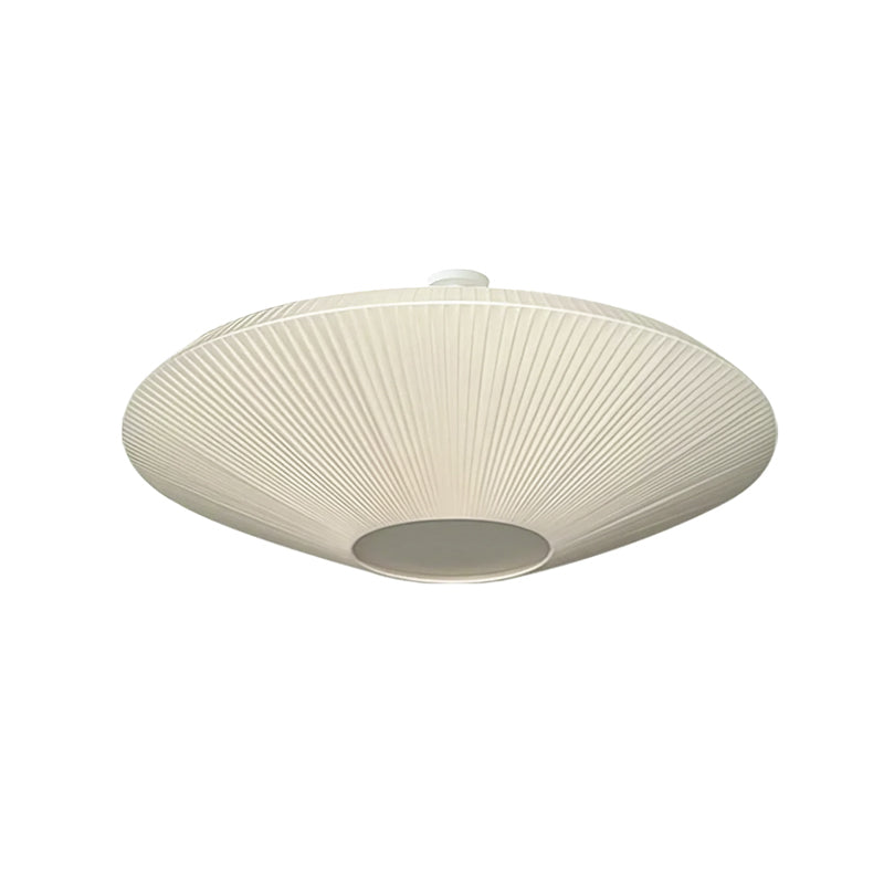 Siam Geometric Flush Mount Ceiling Light with Fabric Diffuser