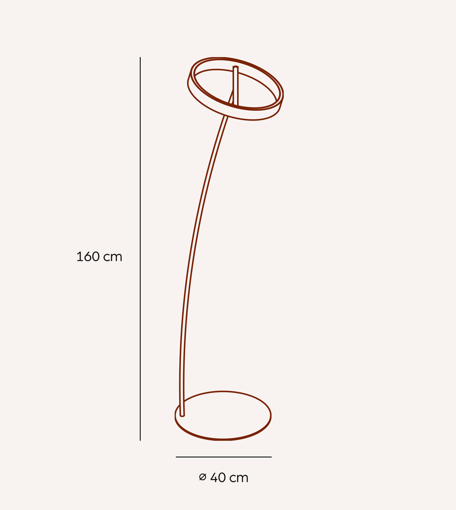 Modern LED Ring Floor Lamp – Minimalist Standing Light for Living Room