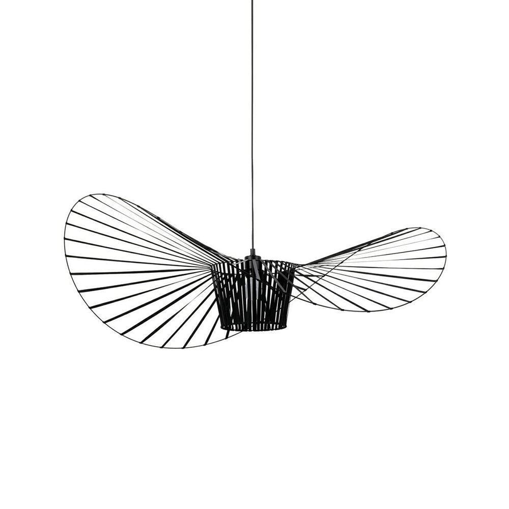 Vertigo Large Sculptural Pendant Light in Fiberglass and Metal