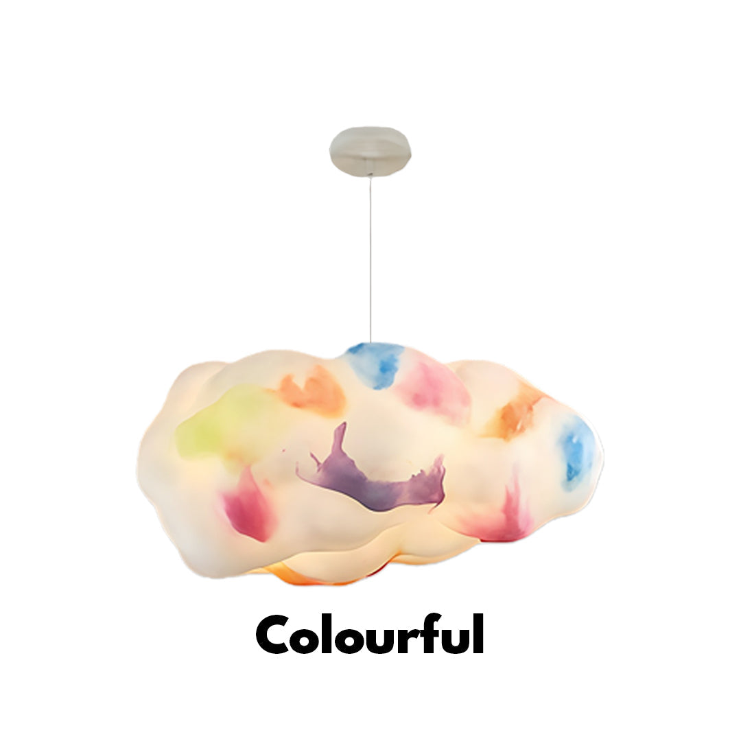 Cloud-Inspired Pendant Light in Modern Art Design for Ceiling Illumination
