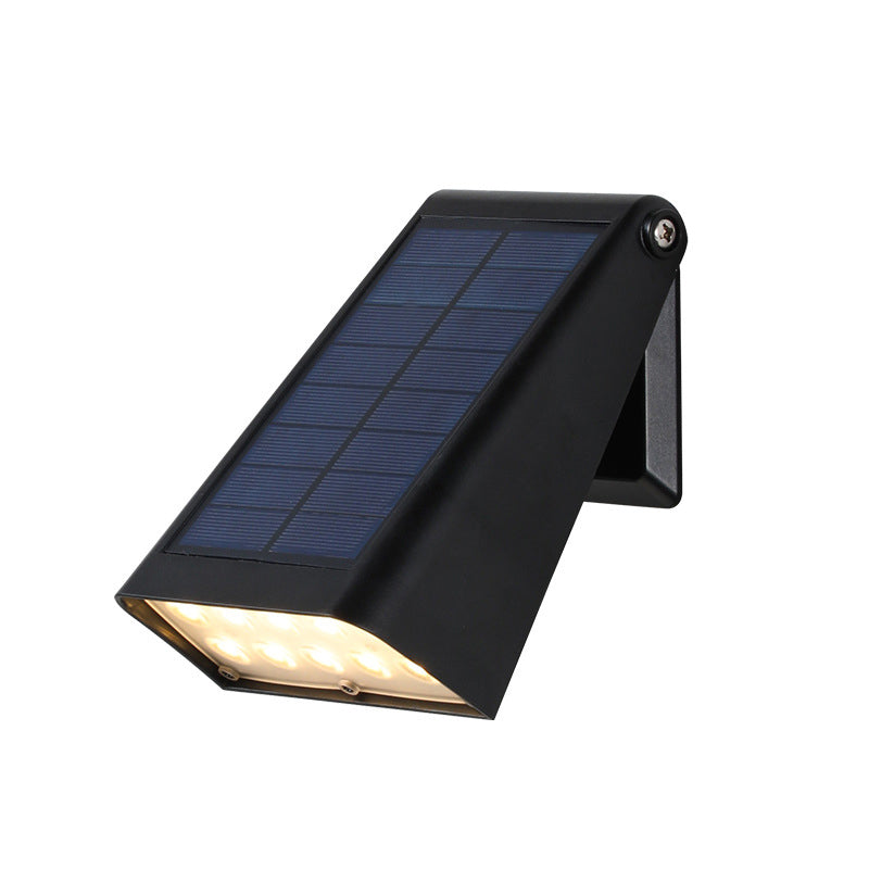 Adjustable Solar Downlight Wall Sconce – IP65 Outdoor LED (Warm or White)
