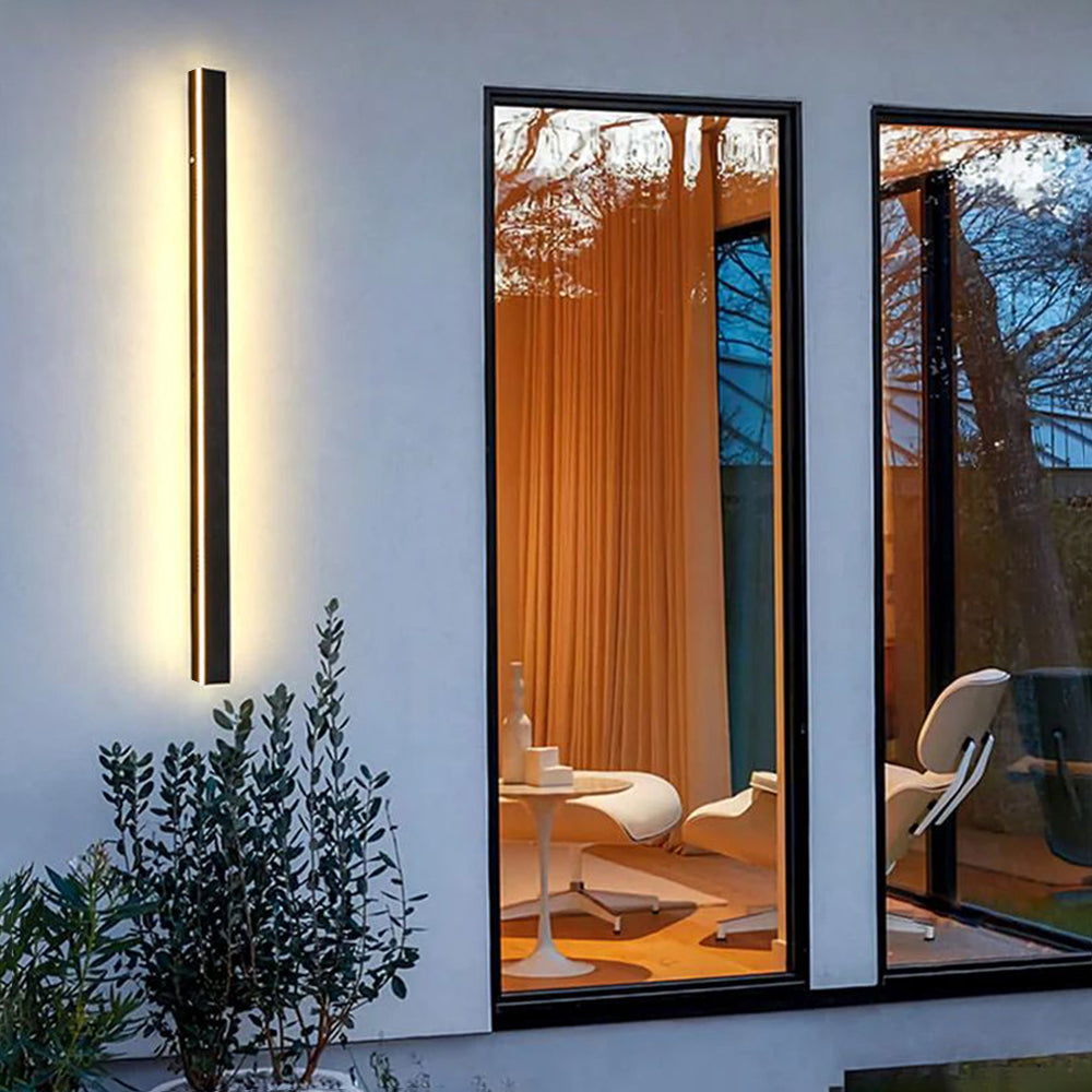 Silex Linear LED Outdoor Wall Light IP65 Waterproof