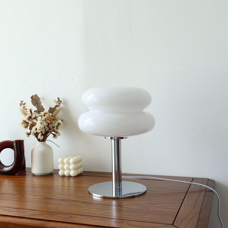 Stacked Glass Disc Table Lamp