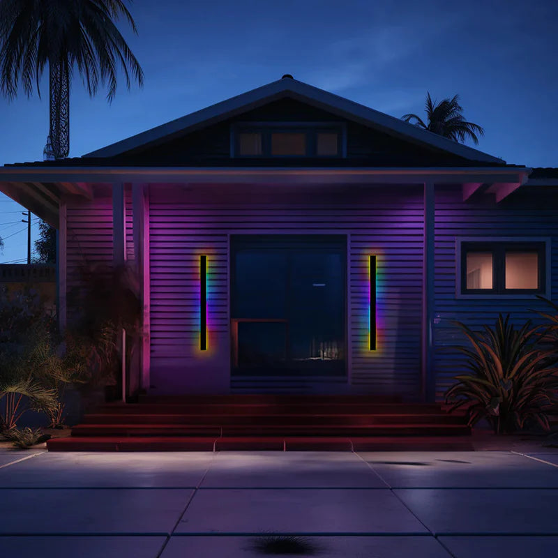 Silex Linear LED Outdoor Wall Light IP65 Waterproof