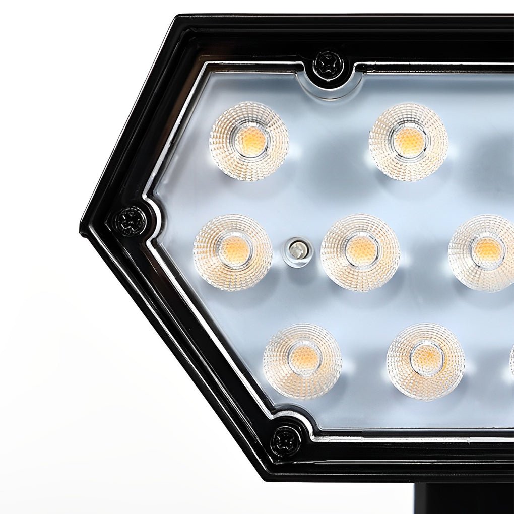 Solar LED Landscape Spotlight with Ground Spike – Adjustable Outdoor Light