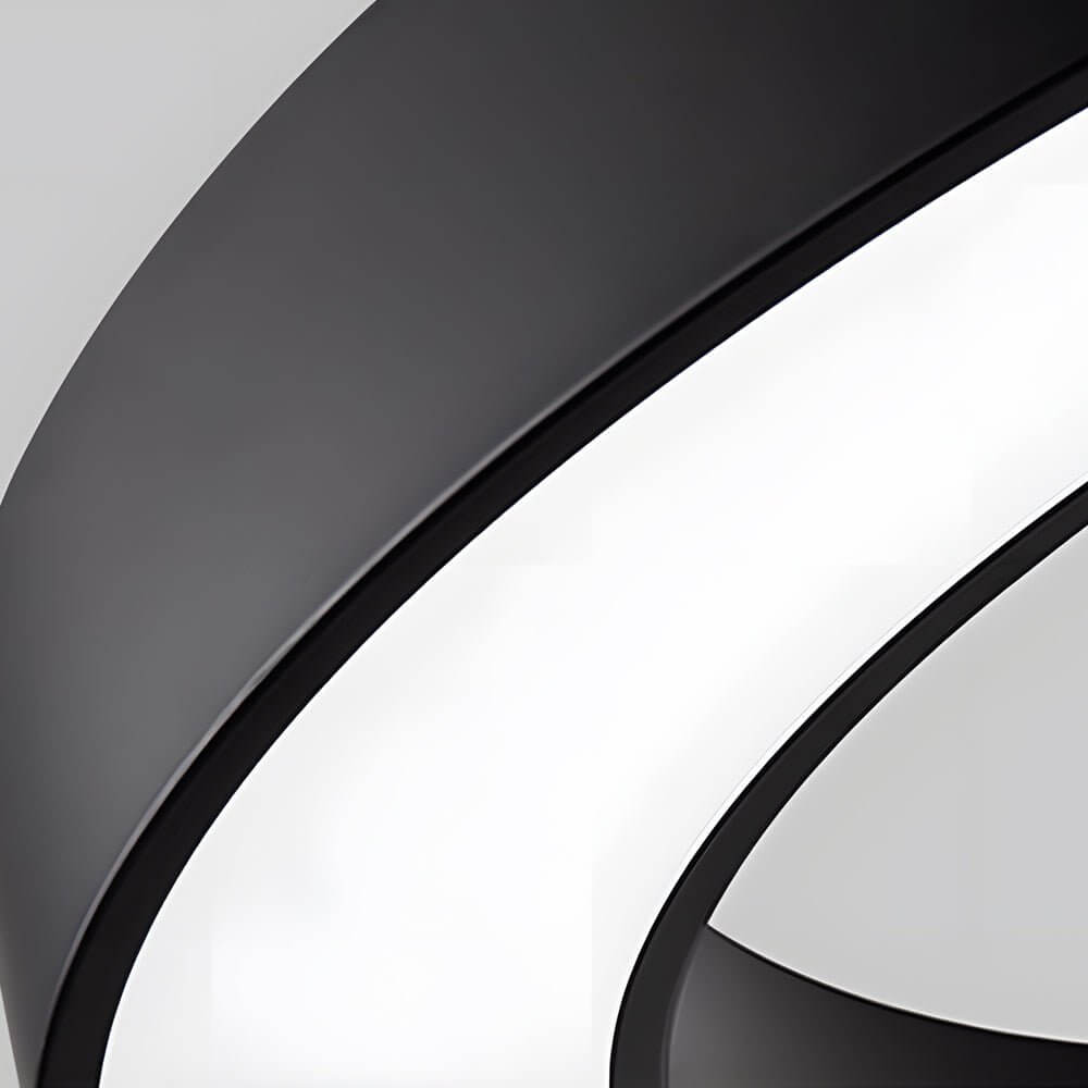 LED Ring Pendant Light – Modern Circular Hanging Ceiling Light