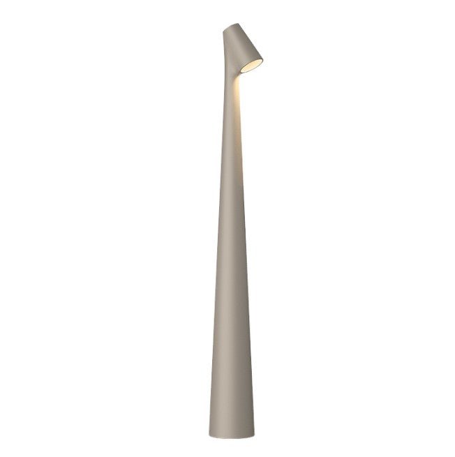 Tapered Aluminium Rechargeable Table Lamp