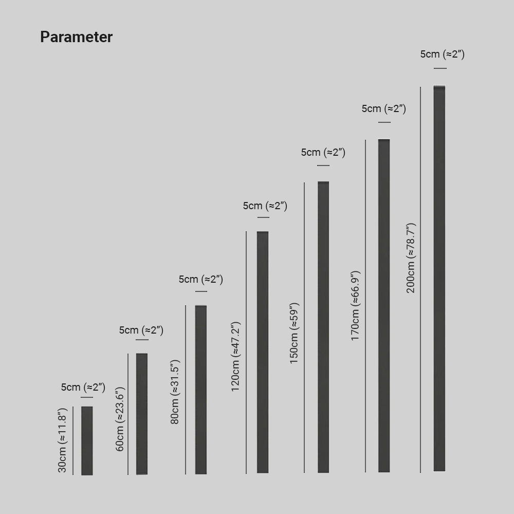 Silex Linear LED Outdoor Wall Light IP65 Waterproof