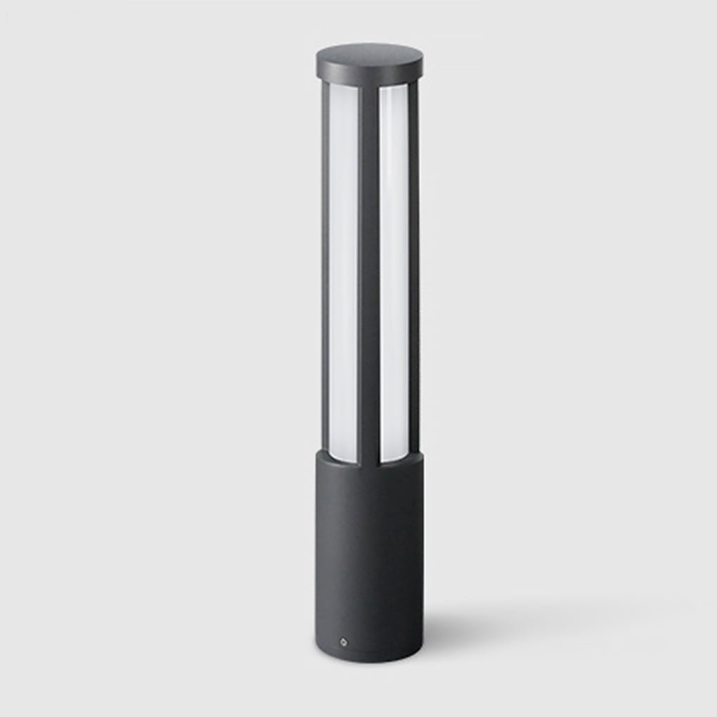 Modern Cylindrical LED Bollard Light – Outdoor Landscape Post