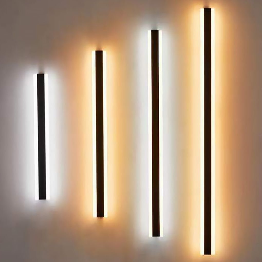 Outdoor Linear LED Wall Light – IP65 Waterproof, RGB & Dimmable