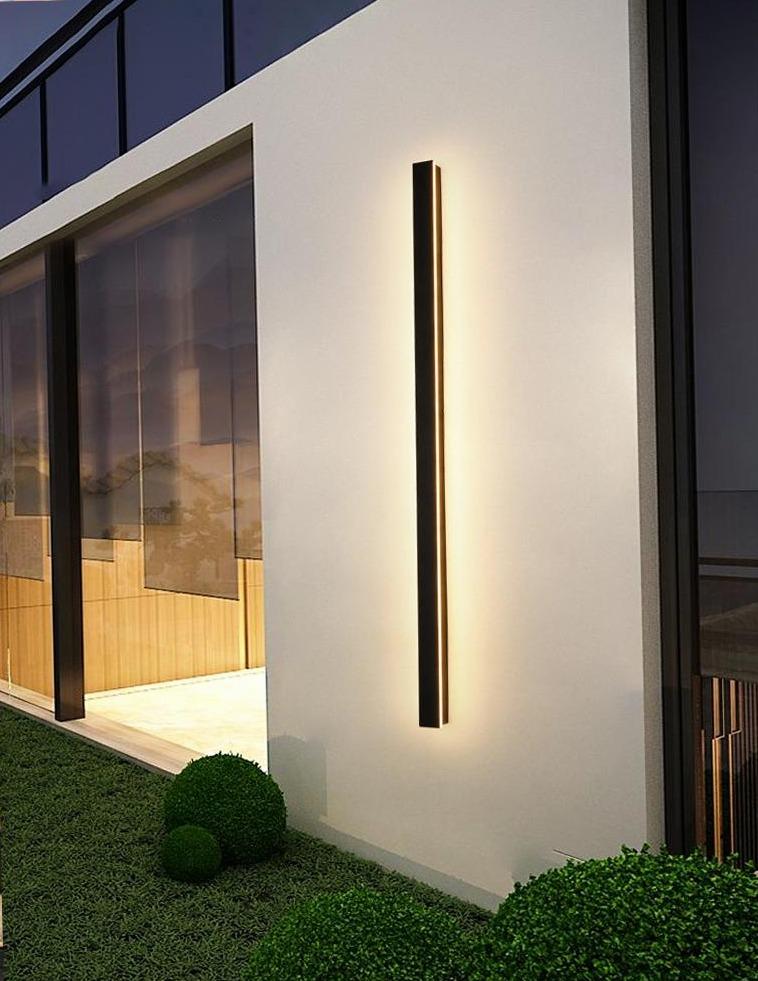 Minimalist Linear Outdoor LED Wall Light – IP65